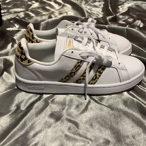 Women’s Adidas Grand Court Cheetah Sneaker